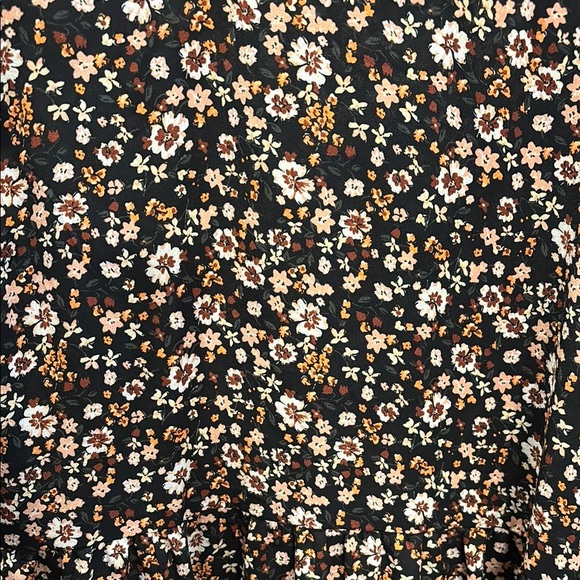 Wild Fable Dress Women's Medium Floral Multicolor Lightweight Sheer Long Sleeve - Picture 2 of 5